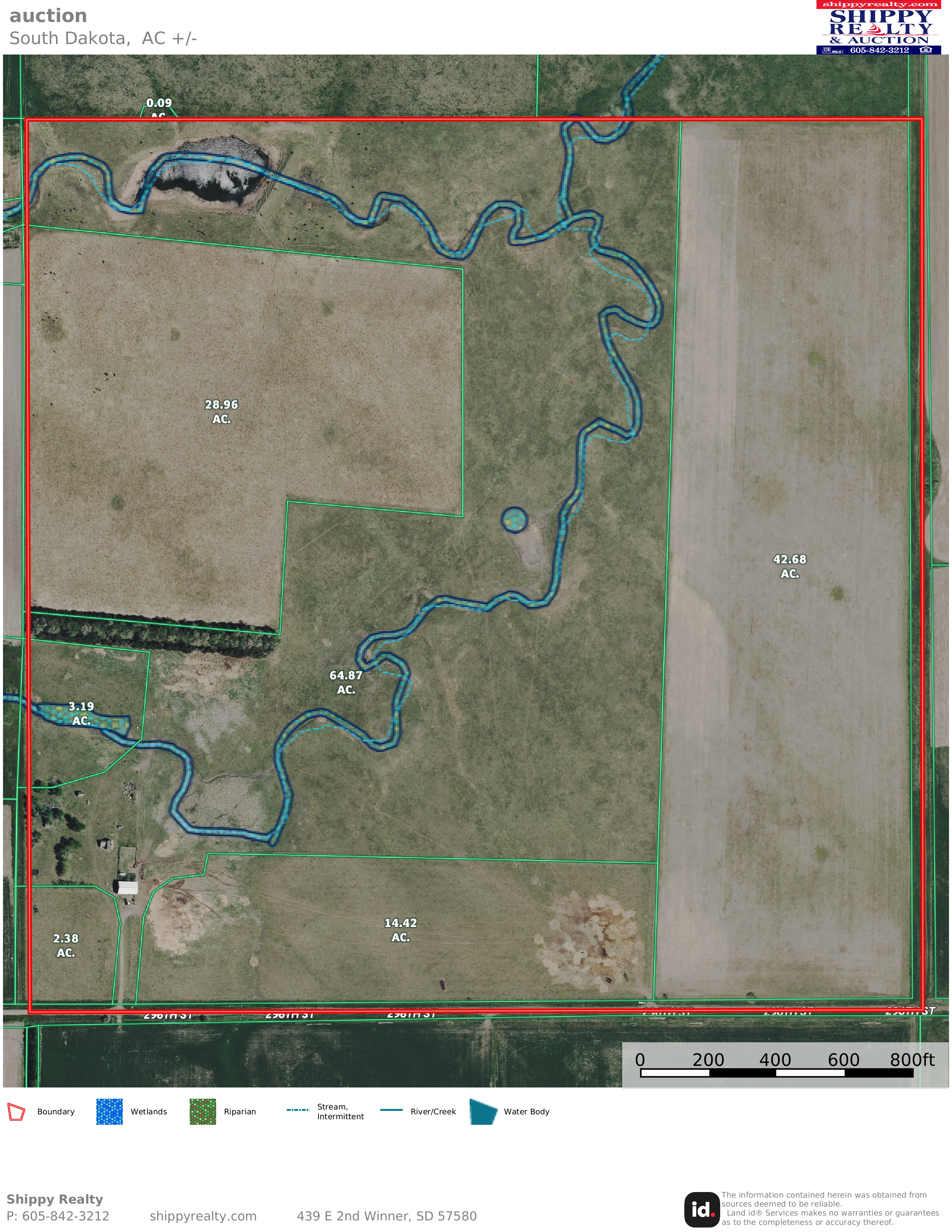 160± Acres of Central South Dakota Land – Offered Live Onsite & Online — Auction in Burke, SD thumbnail 5