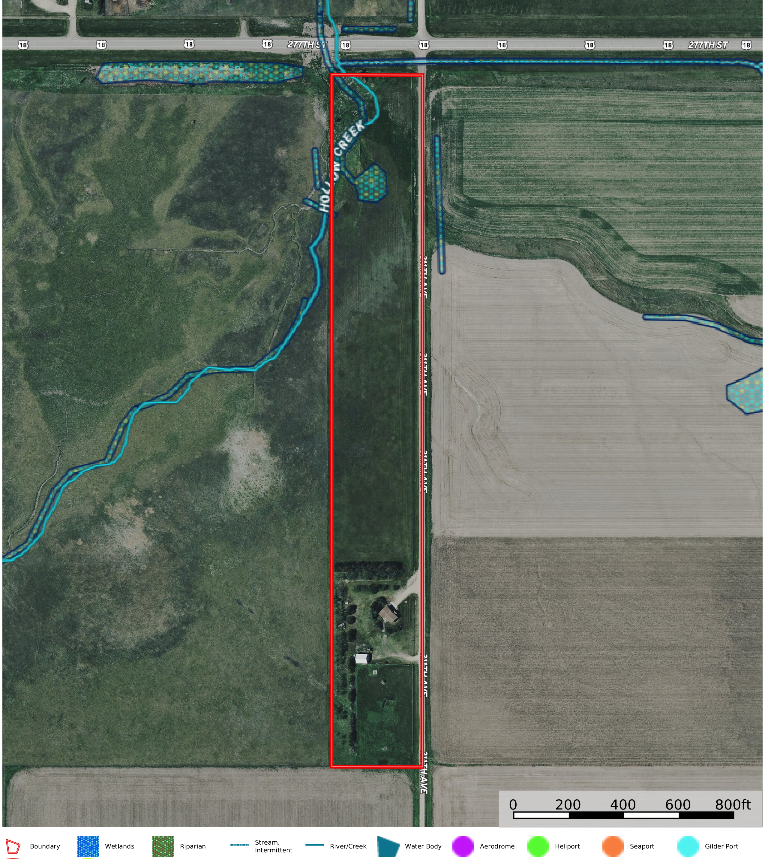 Split Level Home on 20 Acres with Machine Shed — Winner, SD real estate photo thumbnail 19